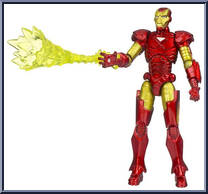 Iron Man from Marvel Universe - Series 1 - The Fury Files - Wave  1 manufactured by Hasbro [Loose]