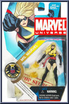 Ms. Marvel (Warbird) from Marvel Universe - Series 1 - The Fury Files - Wave  3 manufactured by Hasbro [Front]