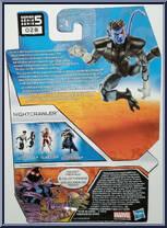 Night Crawler from Marvel Universe - Series 5 - Wave 24 manufactured by Hasbro [Back]