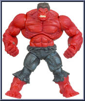 Red Hulk from Marvel Universe - Series 1 - The Fury Files - Wave  4 manufactured by Hasbro [Loose]