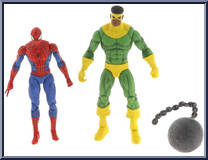 Spider-Man / Thunderball from Marvel Universe - Comic Packs - Secret Wars manufactured by Hasbro [Loose]