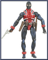 Union Jack from Marvel Universe - Series 1 - The Fury Files - Wave  4 manufactured by Hasbro [Loose]