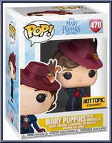 Mary Poppins (with Umbrella) from Mary Poppins - Pop! Vinyl Figures manufactured by Funko [Front]