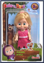 Masha Style (Fairy) from Masha and the Bear - Basic Series manufactured by Simba [Front]