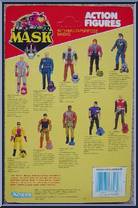 Matt Trakker / Miles Mayhem from M.A.S.K. - 2-Packs manufactured by Kenner [Back]