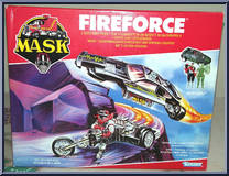 Fireforce from M.A.S.K. - Split Seconds manufactured by Kenner [Front]