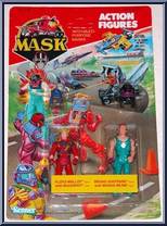 Floyd Malloy / Bruno Sheppard from M.A.S.K. - Euro Exclusives manufactured by Kenner [Front]