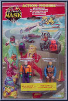 Miles Mayhem / Nash Gorey from M.A.S.K. - Euro Exclusives manufactured by Kenner [Front]