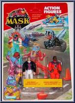 Ace Riker / Hondo MacLean from M.A.S.K. - Euro Exclusives manufactured by Kenner [Front]