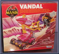 Vandal from M.A.S.K. - Split Seconds manufactured by Kenner [Front]