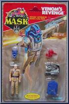 Miles Mayhem (Venom's Revenge) from M.A.S.K. - Adventure Packs manufactured by Kenner [Front]