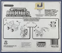Dozer / Dump Truck from Masterbotix - Builderbots manufactured by Trendmasters [Back]