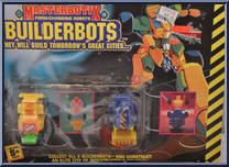 Fork Lift / Bulldozer from Masterbotix - Builderbots manufactured by Trendmasters [Front]