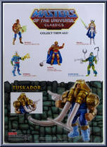 Tuskador (Galactic Protectors) from Masters of the Universe - Classics - Basic Series manufactured by Mattel [Back]