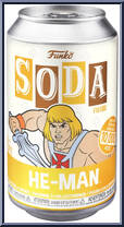 He-Man from Masters of the Universe - Soda manufactured by Funko [Front]
