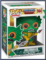 Mer-Man (Green) from Masters of the Universe - Pop! Vinyl Figures manufactured by Funko [Front]