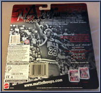 Michael Jordan (1992 Championship) from Maximum Air - Basic Series manufactured by Mattel [Back]