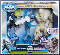 Max Steel vs Air Elementor from Max Steel - 2013 - Box Sets manufactured by Mattel [Front]