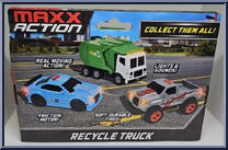 Recycle Truck (Lights & Sounds) from Maxx Action - Basic Series manufactured by Sunny Days [Back]