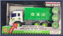 Waste Removal Truck from Maxx Action - Recycling Series manufactured by Sunny Days [Front]