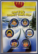 Uptown Mode from McDonald's - McNugget Buddies - Kerwin Frost manufactured by Hasbro [Back]