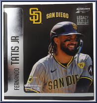 Fernando Tatis Jr. (San Diego Padres) from McFarlane's Sports Picks - MLB - Legacy Series manufactured by McFarlane [Back]