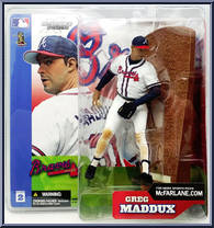 Greg Maddux (White Jersey) from McFarlane's Sports Picks - MLB - Series  2 manufactured by McFarlane [Front]