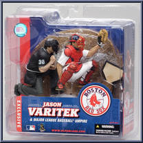 Jason Varitek / Umpire from McFarlane's Sports Picks - MLB - Exclusives manufactured by McFarlane [Front]