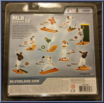 Roger Clemens (Red Jersey) from McFarlane's Sports Picks - MLB - Series 10 manufactured by McFarlane [Back]
