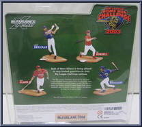 Troy Glaus from McFarlane's Sports Picks - MLB - Big League Challenge - 2003 manufactured by McFarlane Toys [Back]