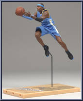 Allen Iverson from McFarlane's Sports Picks - NBA - 3" Figures - Series 5 manufactured by McFarlane [Loose]