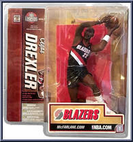Clyde Drexler (Blazers) from McFarlane's Sports Picks - NBA - NBA Legends - Series 2 manufactured by McFarlane [Front]