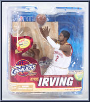 Kyrie Irving (White Jersey) from McFarlane's Sports Picks - NBA - Series 22 manufactured by McFarlane [Front]