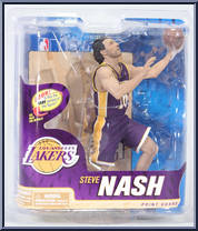 Steve Nash (Purple Jersey) from McFarlane's Sports Picks - NBA - Series 22 manufactured by McFarlane [Front]