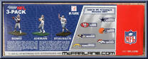 Dallas Cowboys (Roger Staubach / Troy Aikman / Tony Romo) from McFarlane's Sports Picks - NFL - 3-Packs manufactured by McFarlane [Back]