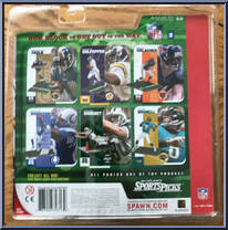 Daunte Culpepper (Purple Jersey) from McFarlane's Sports Picks - NFL - Series  2 manufactured by McFarlane [Back]