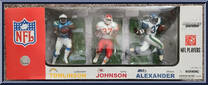 Elite Club (LaDainian Tomlinson / Larry Johnson / Shaun Alexander) from McFarlane's Sports Picks - NFL - 3-Packs manufactured by McFarlane [Front]