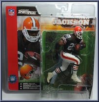 James Jackson (Cleveland Browns) from McFarlane's Sports Picks - NFL - Series  3 manufactured by McFarlane [Front]