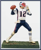 New England Patriots (Corey Dillon / Tom Brady / Tedy Bruschi) from McFarlane's Sports Picks - NFL - 3-Packs manufactured by McFarlane [Loose]