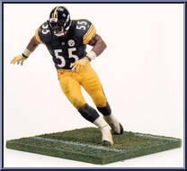 Pittsburgh Steelers (Ben Roethlisberger / Hines Ward / Joey Porter) from McFarlane's Sports Picks - NFL - 3-Packs manufactured by McFarlane [Loose]