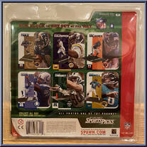 Wayne Chrebet (Green Jersey / Dirty) from McFarlane's Sports Picks - NFL - Series  2 manufactured by McFarlane [Back]