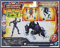 Black Panther & Sabre Claw from Mech Strike - Mechasaurs - Deluxe manufactured by Hasbro [Back]