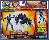 Black Panther & Sabre Claw from Mech Strike - Mechasaurs - Deluxe manufactured by Hasbro [Front]