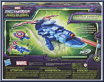 Captain America Monster Blast Shield from Mech Strike - Monster Hunters - Role Play manufactured by Hasbro [Back]