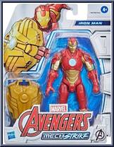 Iron Man from Mech Strike - Avengers manufactured by Hasbro [Front]
