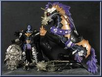 Black Knight / Horse Action Figure