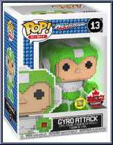 Gyro Attack (Glows in the Dark) from MegaMan - Pop! 8-Bit manufactured by Funko [Front]