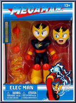 Elec Man from MegaMan - Basic Series manufactured by Jada Toys [Front]