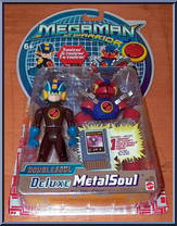 MetalSoul from MegaMan NT Warrior - Doublesoul Deluxe manufactured by Mattel [Front]