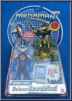 SearchSoul from MegaMan NT Warrior - Doublesoul Deluxe manufactured by Mattel [Front]